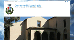 Desktop Screenshot of comune.scandriglia.ri.it