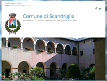 Tablet Screenshot of comune.scandriglia.ri.it
